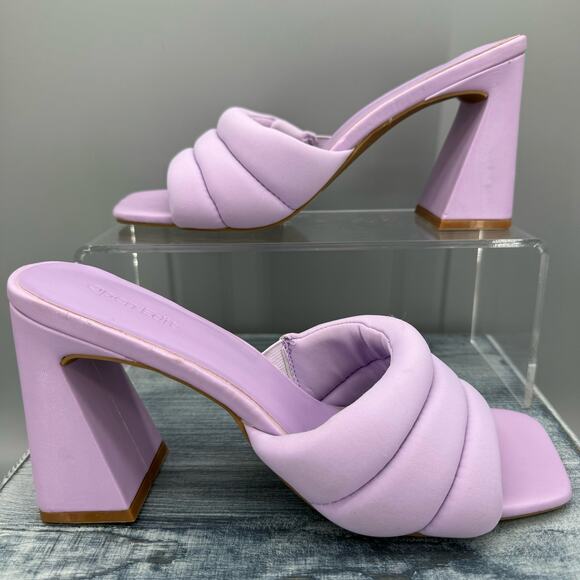 Open Edit Women’s Sheena Sandals Purple Size 9.5M - Picture 1 of 9